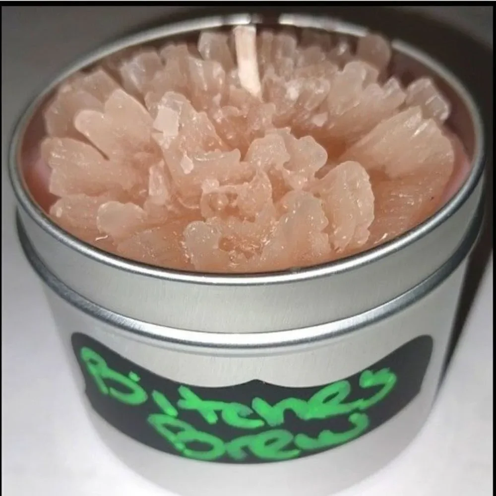 Hand crafted limited edition Bitches Brew candle